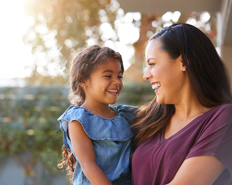parent_counseling_support_plano Latina mother and daughter after parenting counseling and support